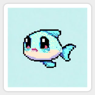 Sad Fish Sticker